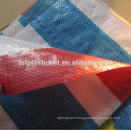 Red White Stripe Heavy Duty Poly Market Stall Tarpaulin, various sizes available